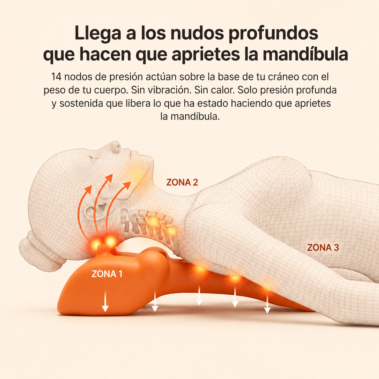 QeviraCalm™Dale un descanso a tu mandíbula
