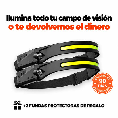 Qevira 230™ | Linterna Frontal LED Panorámica