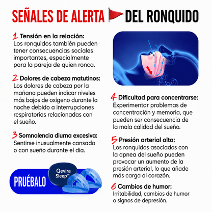 Qevira Sleep™ Antirronquidos